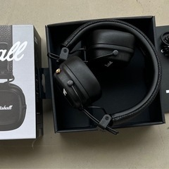 Marshall Major IV ワイヤレスヘッドフォン 黒　(正規品) Marshall MAJOR IV 価格比較 - 価格.com