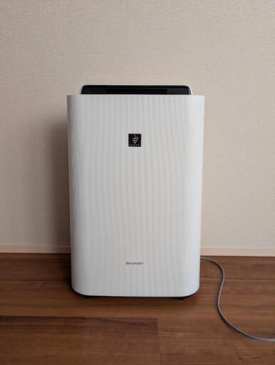 【2021年製】空気清浄機(加湿器)KC-J50-W シャープ SHARP KC-J50-W 加湿空気清浄機 ホワイト2021年製