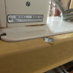 ジャノメ　JANOME ミシン802