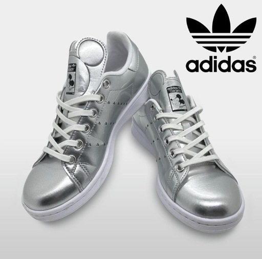 ADIDAS(アディダス) W STAN SMITH J (Disney)アディダス オリジナルス × ディズニー ミッキー スタンスミス