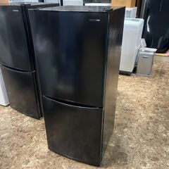 アイリスオーヤマ ノンフロン2ドア冷蔵庫 IRSD-14A-B 142L 2022年製 
