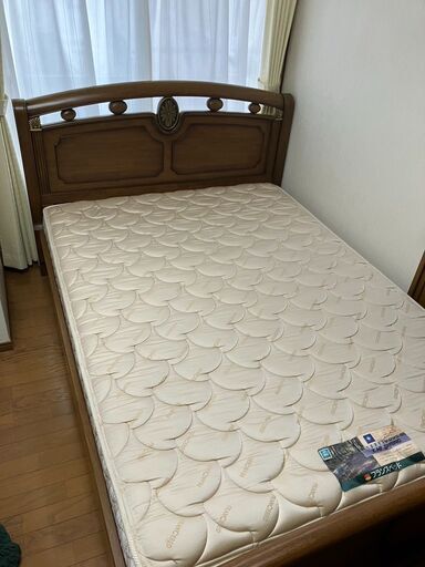 ★フランスベッド FRANCE BED ダブルベッド マットレス フレームセット★買取帝国 朝霞店