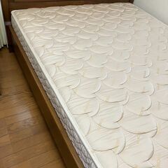 ★フランスベッド FRANCE BED ダブルベッド マットレス フレームセット★買取帝国 朝霞店