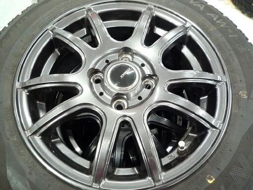 NANKANG AW-1 165/70R14 81Q ｽﾀｯﾄﾞﾚｽ - オートウェイ ホイール付き 