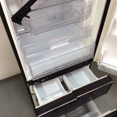 （10/5受渡済）JT9590【SHARP/シャープ 4ドア冷蔵庫】2018年製 SJ-GT42D-R 家電 キッチン 冷蔵冷凍庫 左右開きドア 自動製氷 415L