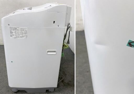 高年式!2022年製! SHARP/シャープ 縦型洗濯乾燥機 洗濯6.5kg/