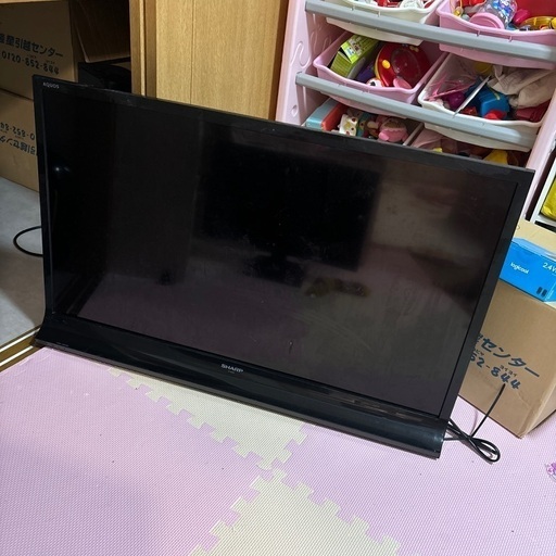 SHARP LC 40J10 40型テレビ リモコン付き 動作確認済