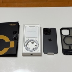 美品】 iPhone 15 Pro 256GB ブラックチタニウム