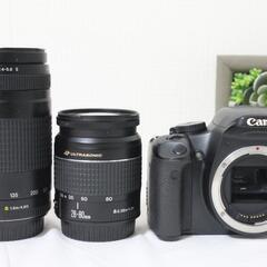 Canon Kiss X2 すぐ使えるダブルレンズセット SD16GB 返品保証