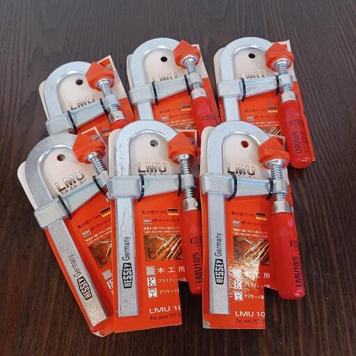 未使用 6個セット ベッセイ BESSEY クランプ U字型 LMU10/5