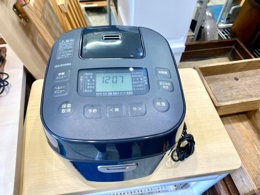 2023 アイリスオーヤマ ブラック 家電 買取 仙台 中古 3合 炊飯器