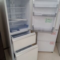 ☆ジモティ割あり☆ MITSUBISHI 3ドア冷蔵庫 MR-CG33G-W1 330L 22年製