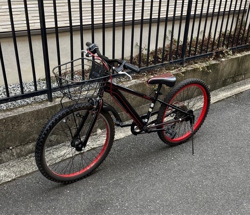 24インチ　マウンテンバイク　自転車