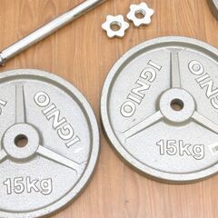 ダンベル+バーベルセット 合計125kg/オマケ付き/エクササイズ 