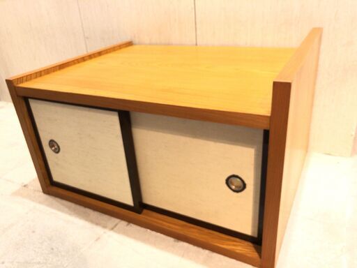 ■37■和家具 木製 茶箪笥 飾棚 収納棚 和室 茶室 床の間 和風 家具 TV台 テレビ台