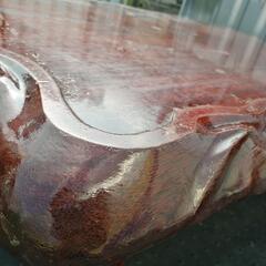 【配達無料】[アンティーク]一枚板座卓　