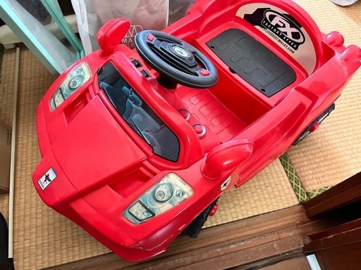 電動カー　フェラーリ風　バッテリー6V新品