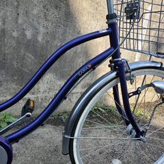 B482 普通自転車★アサヒ★CASULY★変速無し★26インチ★オートライト