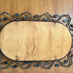 フランス アンティーク ミラー アイアン 壁掛け鏡 フランス アンティーク ミラー アイアン 壁掛け鏡
