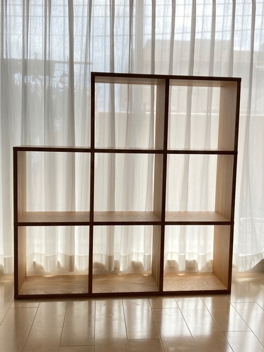 無印良品　スタッキングシェルフ　棚　収納