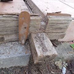 木製ログ組立物置 ジャンク