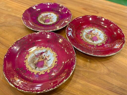 愛品館八千代店】KPMベルリン カップ＆ソーサ― 3客セット