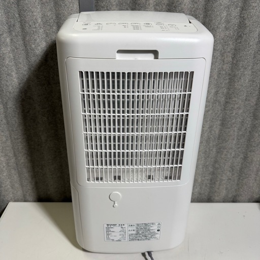 美品✨SHARP シャープ プラズマクラスター 除湿機 CV-L120-W ホワイト 2022年製 衣類乾燥機 衣類乾燥除湿機