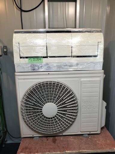 ワ0204 日立エアコン2016年式5.6kw18畳適用自動掃除・空気清浄・センサー付き60000円本体価格引取り限定