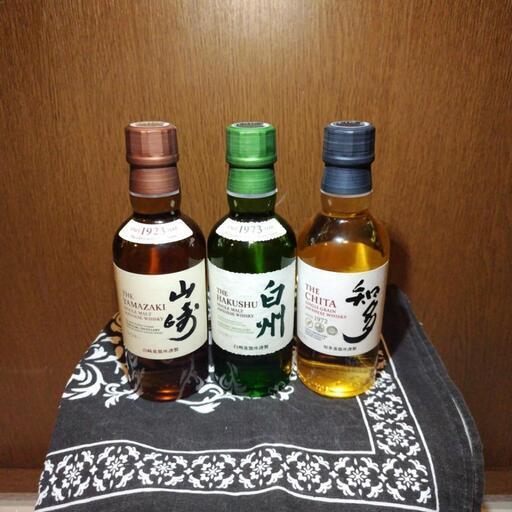 ウイスキー 山崎 白州 知多 ミニボトル