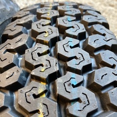 スズキ純正 12インチスチールホイール BS RD-604 145R12LT 6PR 4本 ゴツゴツタイヤ キャリー