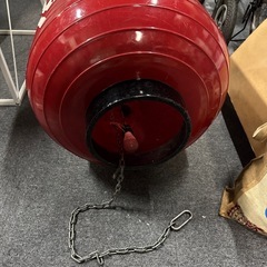  特大 提灯型 電飾看板 高さ約100cm×直径約60 提灯 飲食店  居酒屋 看板