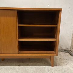 ◆🔶送料無料・設置無料有り🔶◆UNICO(ウニコ) ウッドキャビネット ライトブラウン 2枚扉引き出し SIGNE(シグネ)