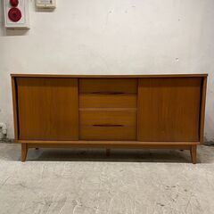 ◆🔶送料無料・設置無料有り🔶◆UNICO(ウニコ) ウッドキャビネット ライトブラウン 2枚扉引き出し SIGNE(シグネ)