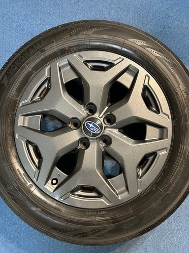 SKフォレスター X-BREAK エックスブレイク タイヤ ホイールセット フォレスター純正ホイルタイヤ付き（SK・エックスブレイク） SK