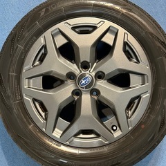ムーミン⭐︎スバルフォレスターエックスブレイク純正タイヤ フォレスター純正ホイルタイヤ付き（SK・エックスブレイク）