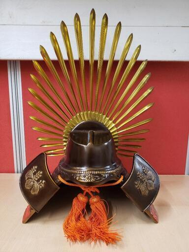 出世兜 太閤豊臣秀吉 一の谷馬蘭の兜 5191豊臣秀吉公兜（後立