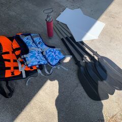 再値下げ！】3分割式木造カヤック・1.5人乗り、親子タンデム