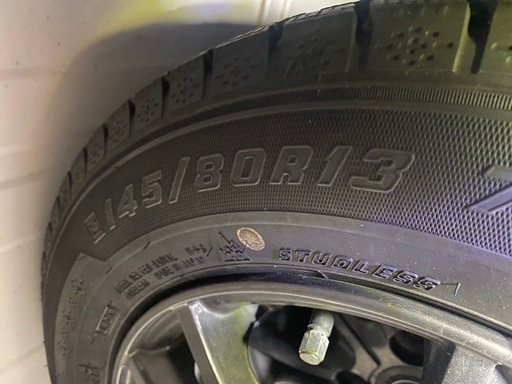 145/80R13 GOODYEAR ICE NAVI7 バリ山 4本 グッドイヤー 4本セット