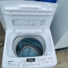 【✨‼️コンパクトサイズ‼️✨】洗濯機 Hisense HW-DG80B