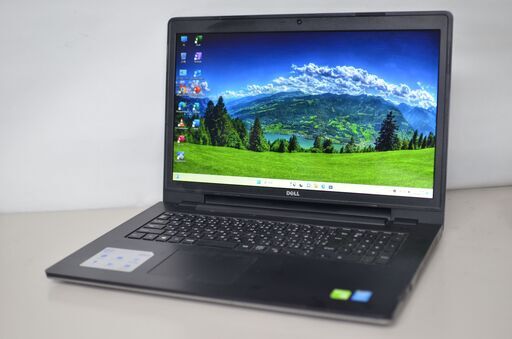 中古良品ノートパソコン DELL Inspiron 5749 Windows11+office 爆速SSD512GB core i7-5500U/メモリ8GB/17.3インチ/DVDマルチ/WEBカメラ内蔵