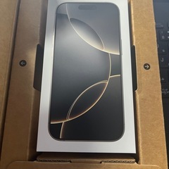 iPhone16pro  デザートチタニウム　256GB 新品未開封