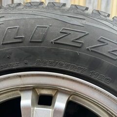 スタッドレスホイールセット　パジェロv98wに履かせてました