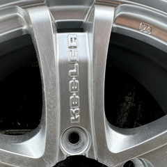 スタッドレスホイールセット　パジェロv98wに履かせてました