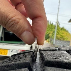 スタッドレスホイールセット　パジェロv98wに履かせてました