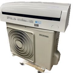 K05643 中古エアコン アイリスオーヤマ 2018年製 主に6畳用 冷房能力 2.2KW / 暖房能力 2.2KW