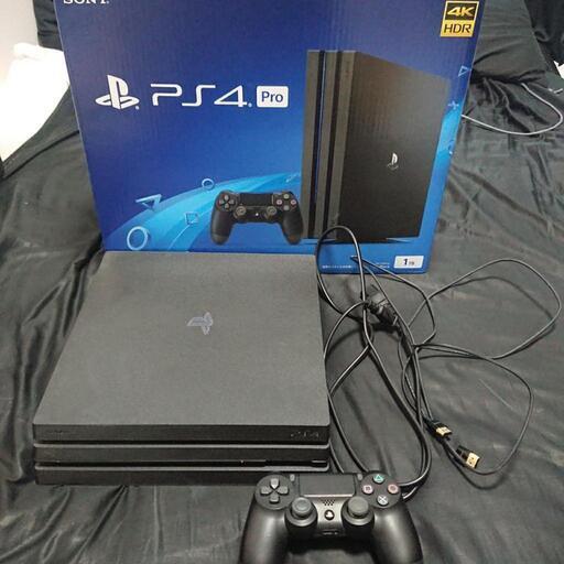 ps4 Pro 本体 美品 1TB ブラック