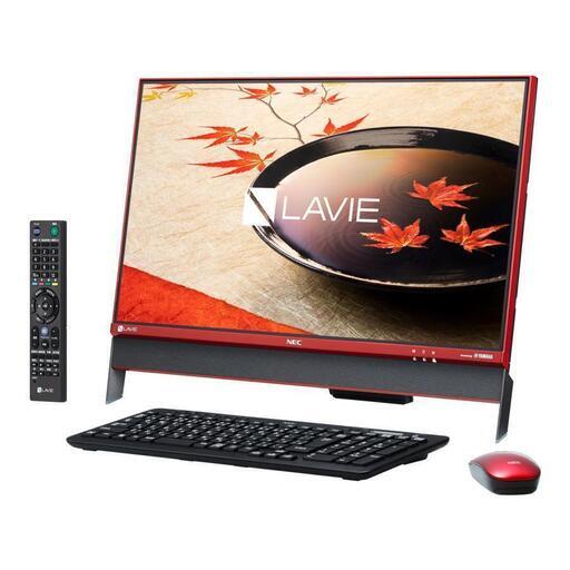 2016年NEC LAVIE Desk All-in-one DA770/DAB クランベリーレッド