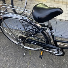 27インチ軽快車　ブラック