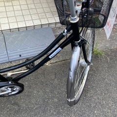 27インチ軽快車　ブラック