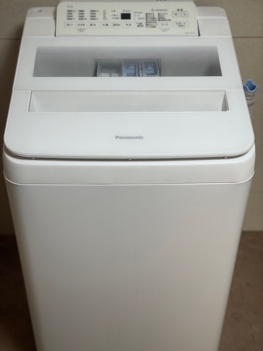 送料・設置込み可　洗濯機　7kg Panasonic 2020年